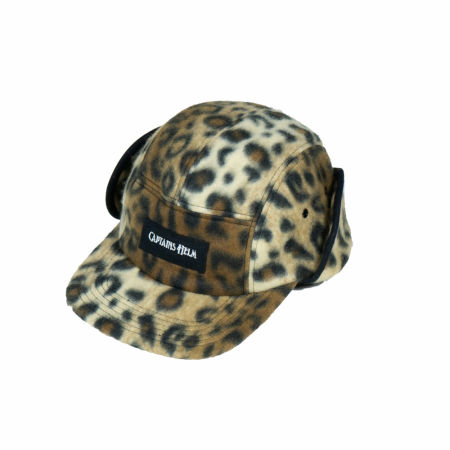 CAPTAINS HELM (キャプテンズヘルム) #LEOPARD FLEECE FLAP CAP