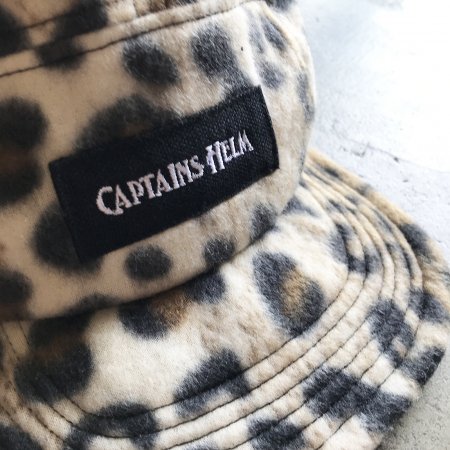 CAPTAINS HELM (キャプテンズヘルム) #LEOPARD FLEECE FLAP CAP