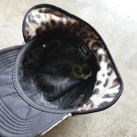 CAPTAINS HELM (キャプテンズヘルム) #LEOPARD FLEECE FLAP CAP