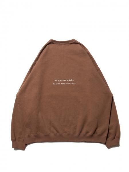 COOTIE (クーティー) Embroidery Sweat Crew (PRODUCTION OF