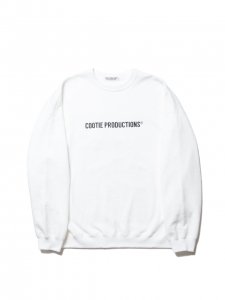 COOTIE (ƥ) Embroidery Crewneck Sweatshirt (COOTIE LOGO)   (ɽ롼ͥåå) Off White