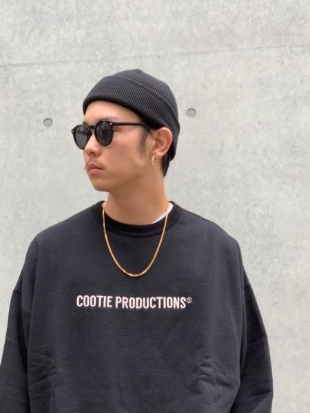 COOTIE (クーティー) Cuffed Beanie (ニットキャップ) Black