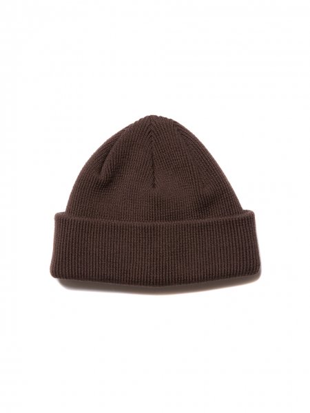 COOTIE (クーティー) Cuffed Beanie (ニットキャップ) Brown