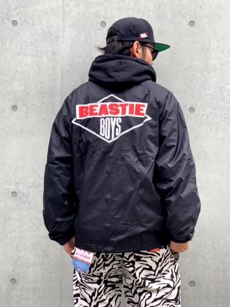 RAPTEES(ラップティーズ) 'BEASTIE BOYS' LOGO COACH JACKET (ビース