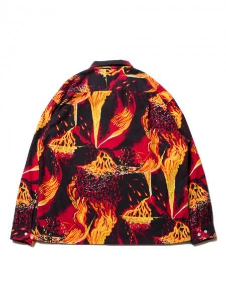 【年中無休】 (クーティー) COOTIE Eruption (オープンネック Shirt Open-Neck トップス