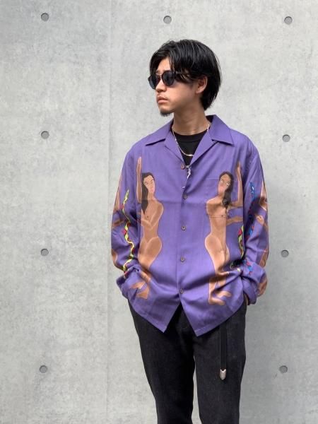 WACKO MARIA (ワコマリア) OPEN COLLAR SHIRT (オープンカラーシャツ