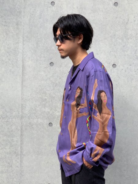 WACKO MARIA (ワコマリア) OPEN COLLAR SHIRT (オープンカラーシャツ