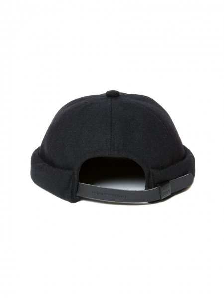 COOTIE (クーティー) Wool Thug Cap (ウールサグキャップ) Black