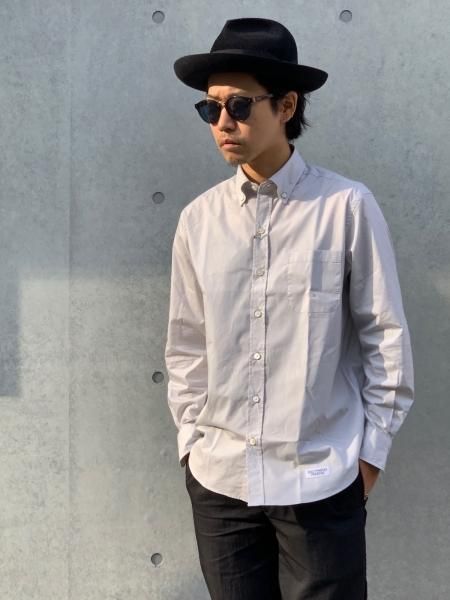 WACKO MARIAワコマリア WASH OX B.D SHIRT スカルマリア オックスフォードボタンダウンシャツ【S】【MSHA70917】