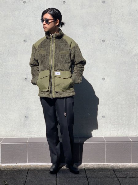 WAX Fleece zip up jacket ザハードマンUSED THM - ブルゾン