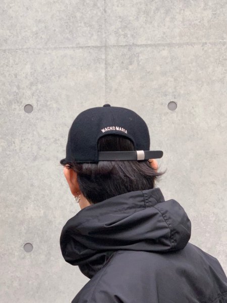 【希少】WACKO MARIA  ワコマリア 6 PANEL CAP BLACK