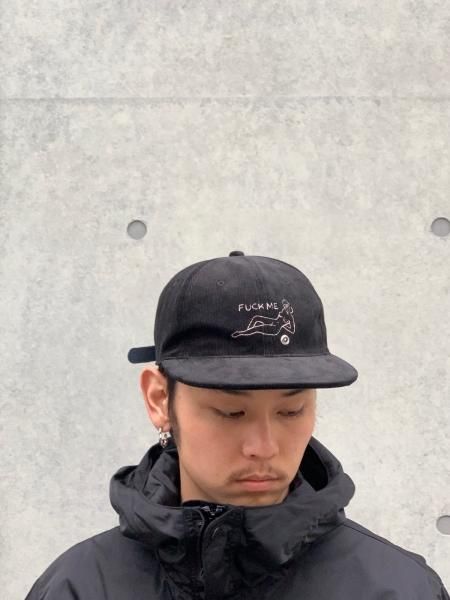 wackomaria CORDUROY 6 PANEL CAP キャップ 黒