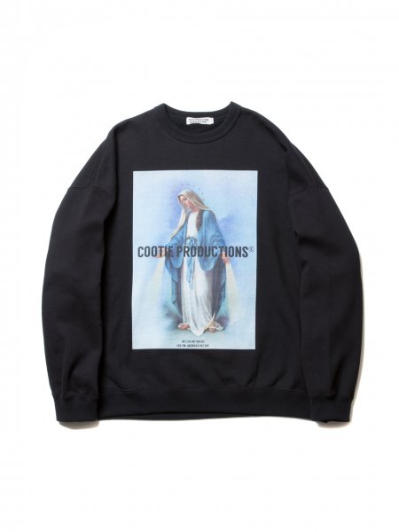 COOTIE (クーティー) Print Crewneck Sweatshirt (MARY) (プリント