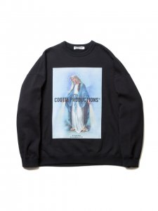 COOTIE (ƥ) Print Crewneck Sweatshirt (MARY) (ץȥ롼ͥåå) Black