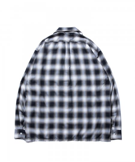 ROTTWEILER (ロットワイラー) C/R Check Open Collar LS Shirts