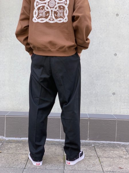 COOTIE (クーティー) Wool 2 Tuck Trousers (ウール 