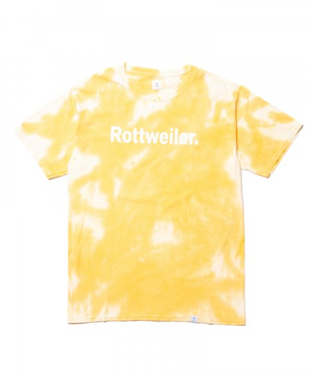 ROTTWEILER (ロットワイラー) Deed R・W Tee(タイダイ染めプリントTEE