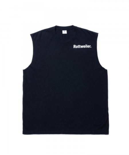 ROTTWEILER (ロットワイラー) R・W Cuttoff Tee (カットオフTEE) BLACK