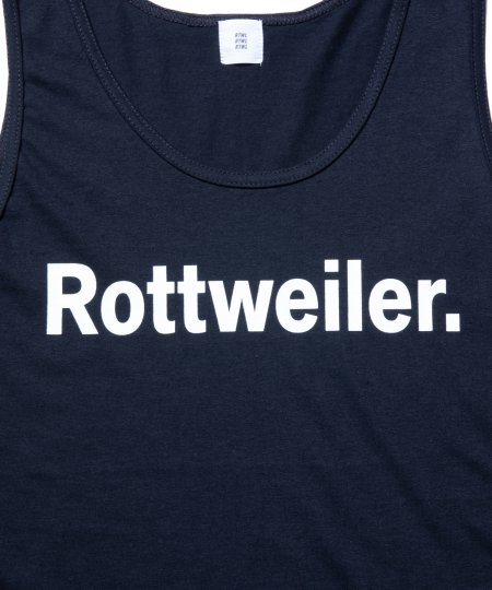 ROTTWEILER (ロットワイラー) R・W Tank (タンクトップ) BLACK