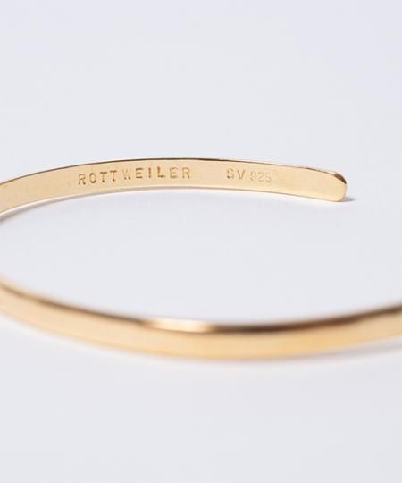 ROTTWEILER (ロットワイラー) Gold Bangle (ゴールドバングル) GOLD