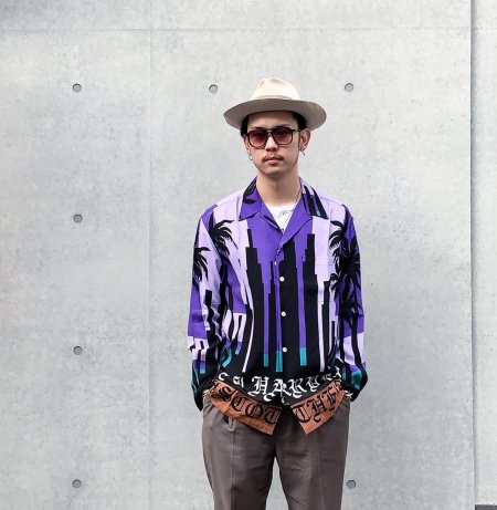 WACKO MARIA (ワコマリア) DJ HARVEY / L/S HAWAIIAN SHIRT(長袖