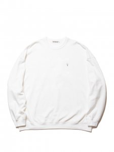 COOTIE (ƥ)  Print Crewneck Sweatshirt (CHOLA) (ץȥ롼ͥåå)  Off White