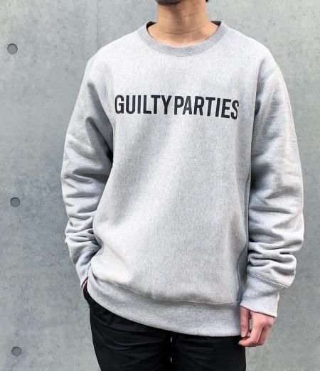 WACKO MARIA (ワコマリア) HEAVY WEIGHT CREW NECK SWEAT SHIRT ( TYPE-1 ) (プリントクルー ネックスウェット) GRAY