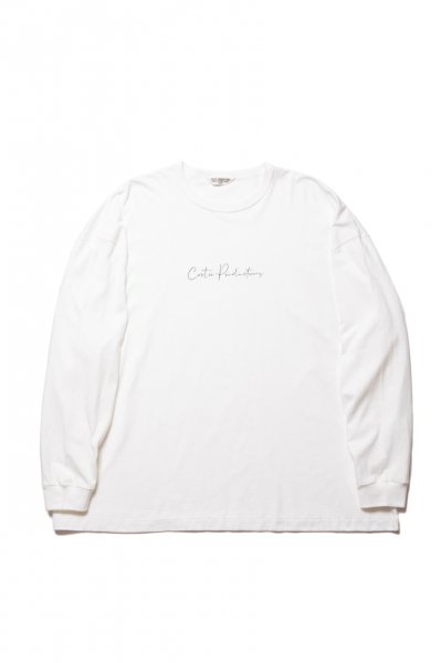 COOTIE (クーティー) Print L/S Tee (LETTERED) (プリントロング