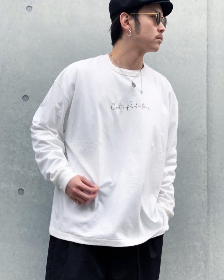 COOTIE (クーティー) Print L/S Tee (LETTERED) (プリントロング ...