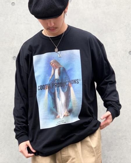 COOTIE (クーティー) Print L/S Tee (MARY) (プリントロングスリーブ