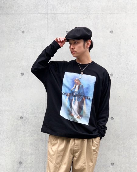 COOTIE (クーティー) Print L/S Tee (MARY) (プリントロングスリーブ ...