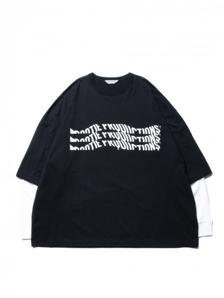 COOTIE (クーティー) Cellie L/S Tee (LOGO) (ロングスリーブTEE