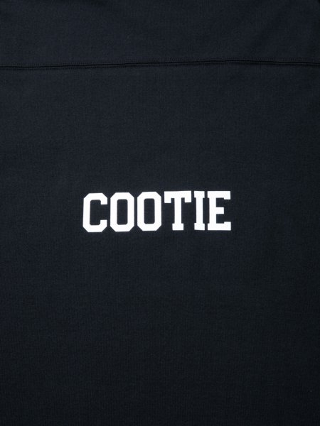 COOTIE (クーティー) Hockey L/S Tee (ホッケーL/S Tee )Black×White