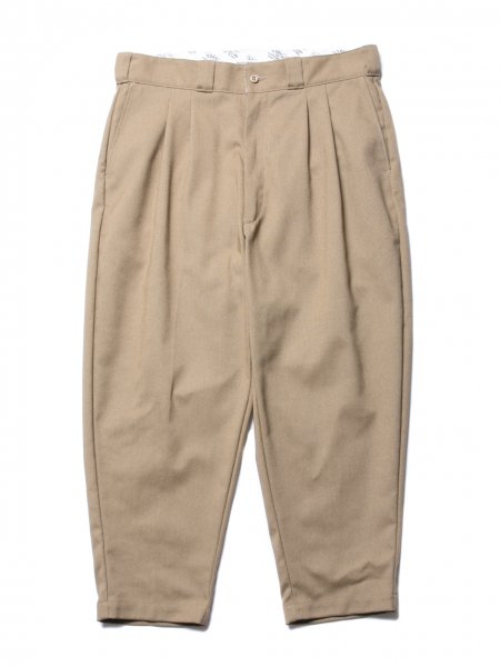 COOTIE (クーティー) T/C Hopsack 2 Tuck Trousers(T/C ...