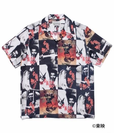 WACKO MARIA (ワコマリア) 仁義なき戦い / S/S HAWAIIAN SHIRT(仁義 