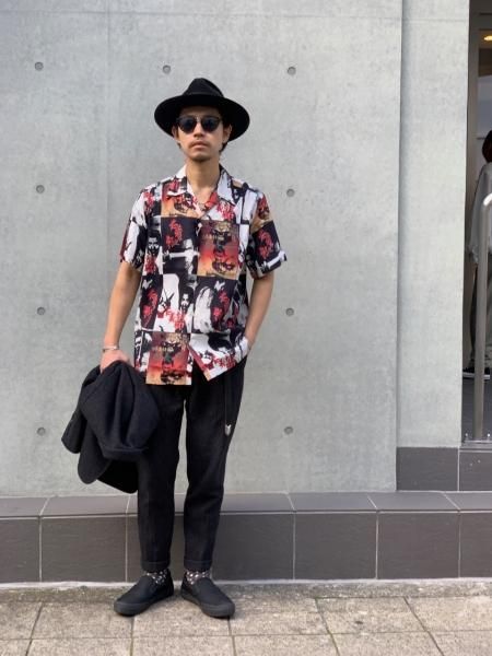 WACKO MARIA ワコマリア 20SS S/S HAWAIIAN SHIRT 仁義なき戦い ハワイアン半袖シャツ アロハシャツ マルチカラー BWHAH-WM-HI01