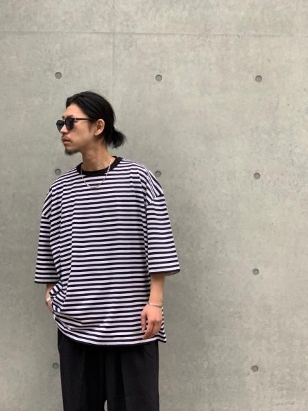 COOTIE Supima Cotton Border S/S Tee ボーダー