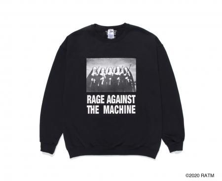 WACKO MARIA (ワコマリア) RAGE AGAINST THE MACHINE CREW NECK SWEAT