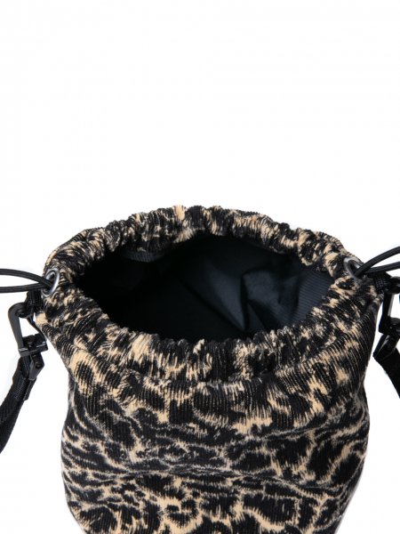 COOTIE (クーティー) Corduroy Leopard Drawstring Bag(ドロー 