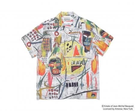 WACKO MARIA (ワコマリア) JEAN-MICHEL BASQUIAT / S/S HAWAIIAN SHIRT 