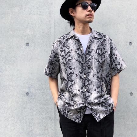 wacko maria Hawaiian shirtsアロハ パイソン-