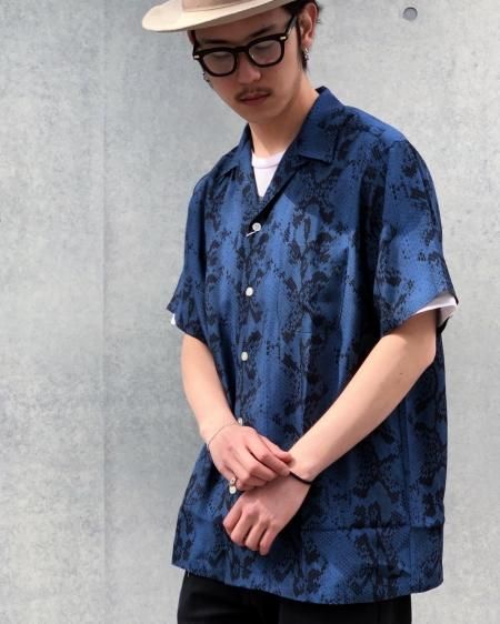 WACKO MARIA (ワコマリア) HAWAIIAN SHIRT S/S (TYPE-5) (パイソン柄