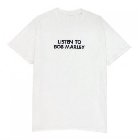 RAPTEES(ラップティーズ) LISTEN TO BOB MARLEY SS TEE (プリント半袖