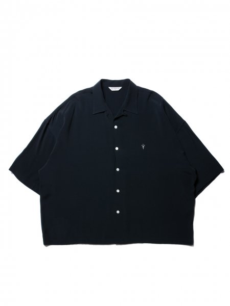 COOTIE (クーティー) Rayon Open-Neck S/S Shirt (レーヨン