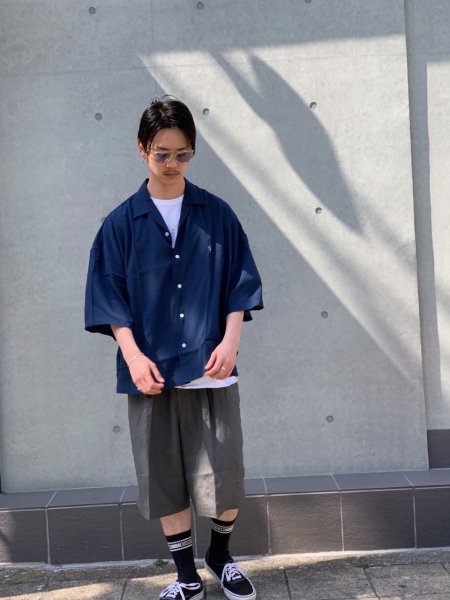 COOTIE (クーティー) Rayon Open-Neck S/S Shirt (レーヨンオープン