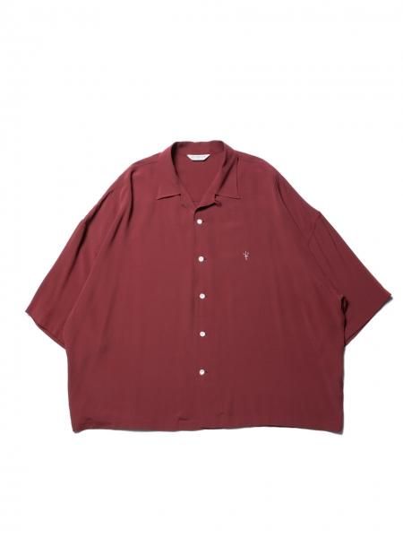 COOTIE (クーティー) Rayon Open-Neck S/S Shirt (レーヨンオープン