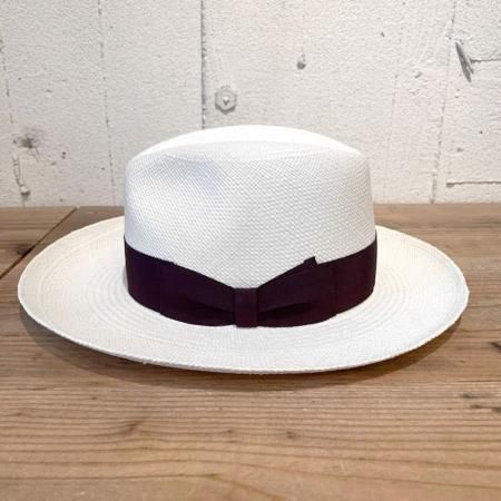 WACKO MARIA (ワコマリア)HAT-04-JOHNNY-BRISA-G4(パナマハット)WHITE