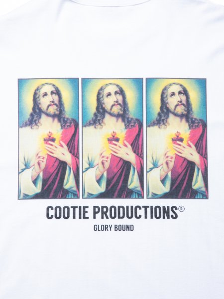 COOTIE (クーティー) Print Oversized S/S Tee (JESUS)(プリント