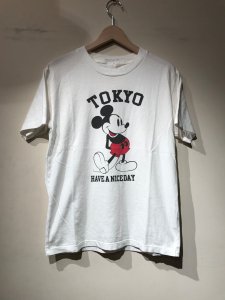 【40%OFF】JACKSON MATISSE (ジャクソンマティス) TOKYO MickeyMouse Tee (プリント半袖TEE) WHITE