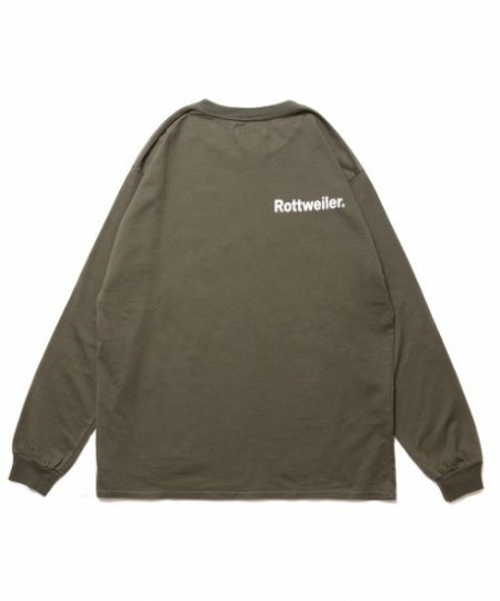 ROTTWEILER (ロットワイラー) Original LS Tee (ロングスリーブTee) OLIVE